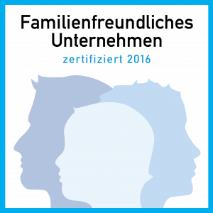 Familienfreundliches Unternehmen 2016